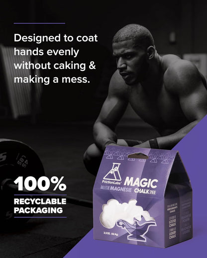 Magic Chalk Ball & Magic Chalk Ball PRO - Premium Chalk Ball for Rock Climbing, Weight Lifting, Gymnastics, & Bowling - Mess Free Gym Chalk