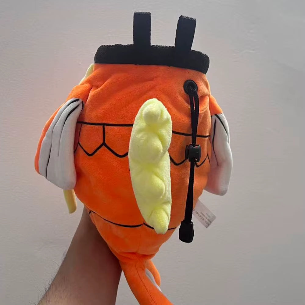 Cute Carp Chalk Bag for Climbing Rock Magnesium Powder Bag for Climbing Rock