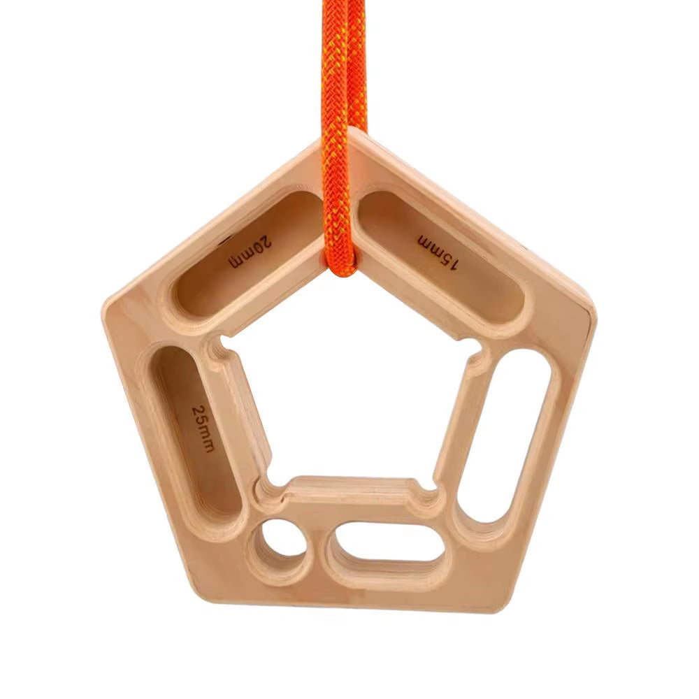 Pull-Up Board Hangboard Rock Climbing Finger Strengthener Boards Trainer Forearm Strengthener Practice Tool Outdoor Climbing