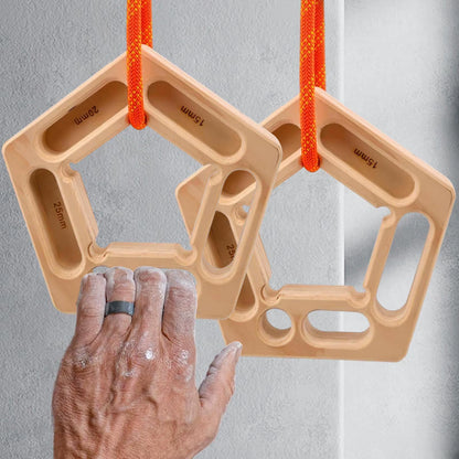 Pull-Up Board Hangboard Rock Climbing Finger Strengthener Boards Trainer Forearm Strengthener Practice Tool Outdoor Climbing