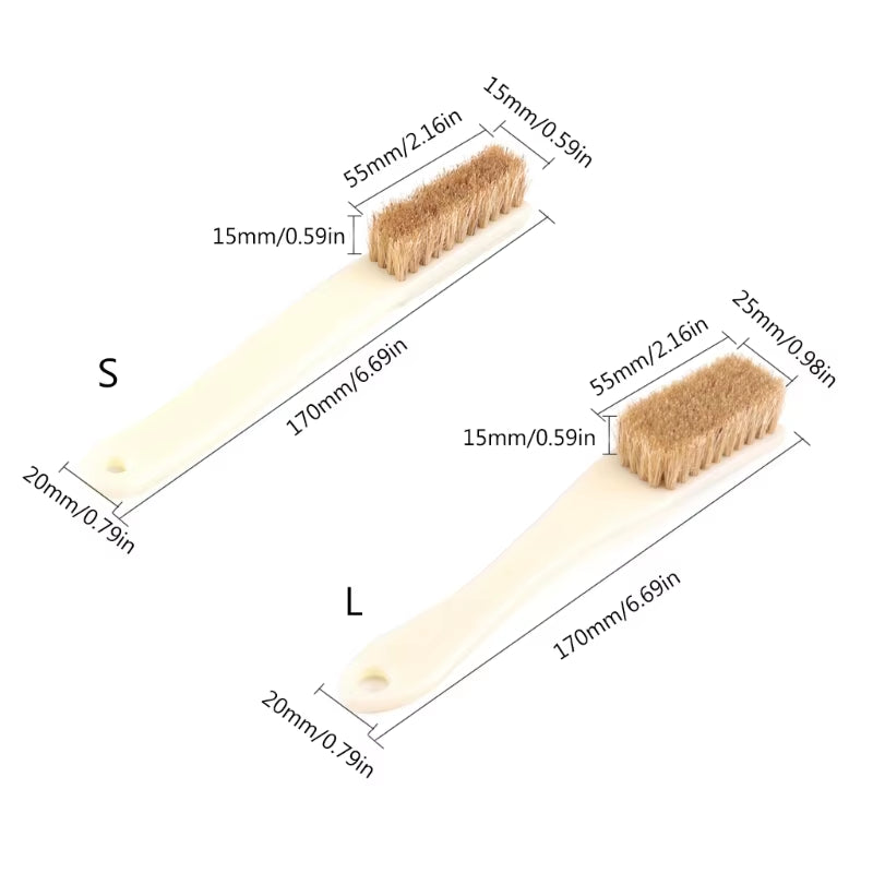 2Pcs Rock Climbing Brush Chalk Cleaning Tool Climbing and Bouldering Brush for Indoor Outdoor Holds and Chalk Easy Use